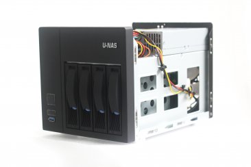 U-NAS NSC-401 Server Chassis with Power Supply